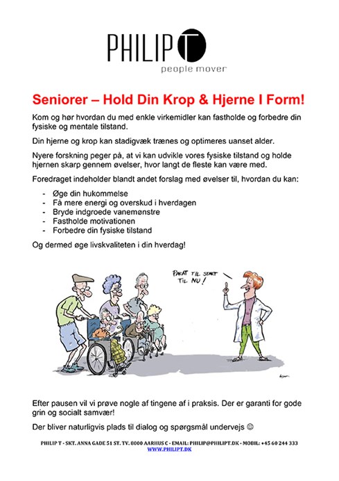 Seniorer – Hold Din Krop _foredrag