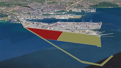 Havneudvidelse Google Earth