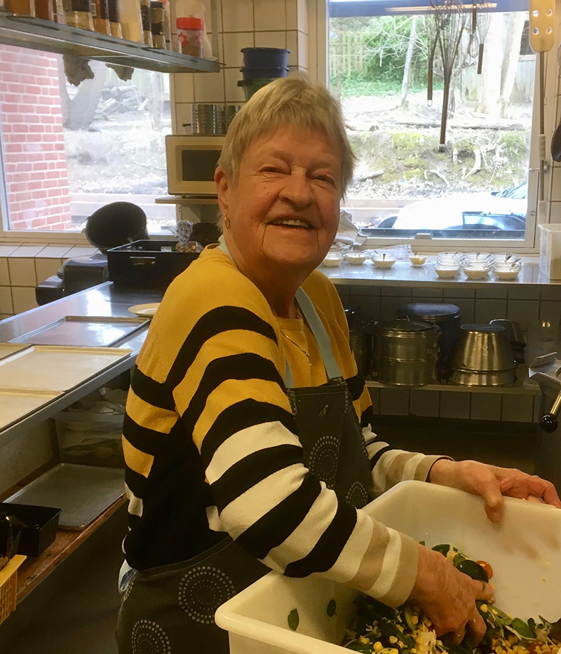 Jubilæum: Birtha har arbejdet på Århus Friskole i 50 år
